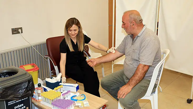 Talas Belediyesi Personeline Sağlık Taraması
