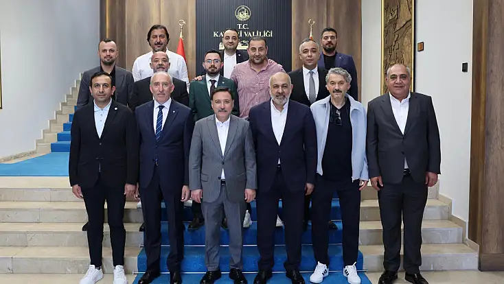 Vali Çiçek’ten Kayserispor Yönetimine Tebrik