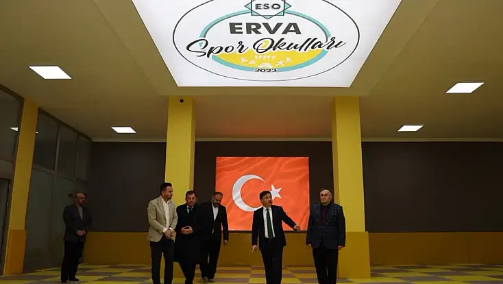 Vali Gökmen Çiçek’ten Erva spor okulu’na ziyaret