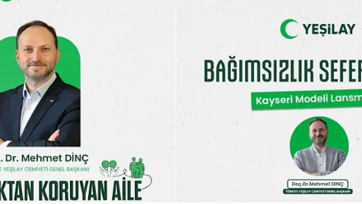 Yeşilay’dan Kayseri’de bağımlılıkla mücadeleye iki önemli etkinlik