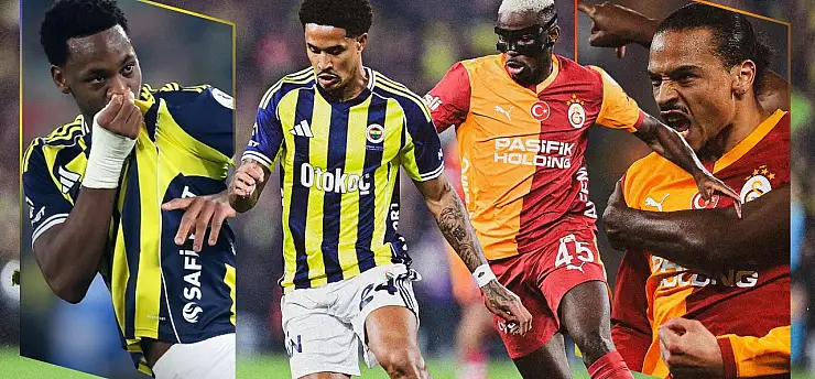 Fenerbahçe ve Galatasaray derbisi berabere: 1-1