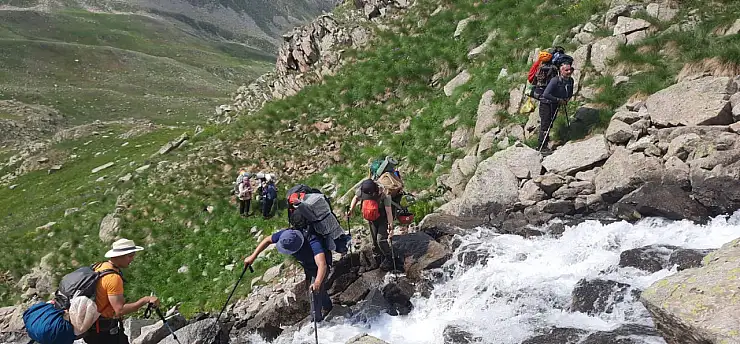 Kaçkar ve Verçenik zirvelerine 2026'nın ilk imzası Kayseri'den