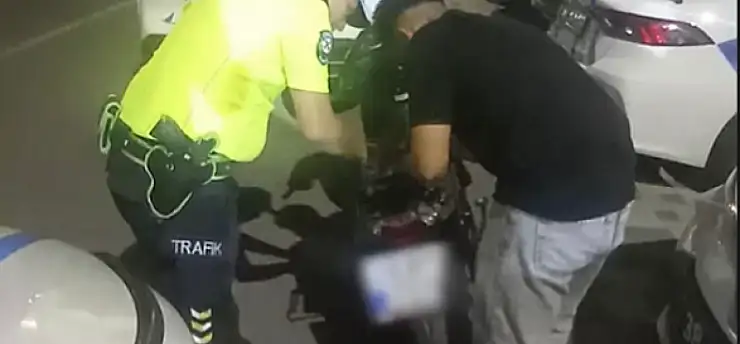 Kayseri'de Tehlikeli Motosiklet Gösterisine 167 Bin TL Ceza