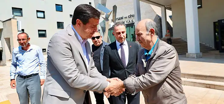 Saadet Partisi Heyeti Kayseri'de Temaslarda Bulundu