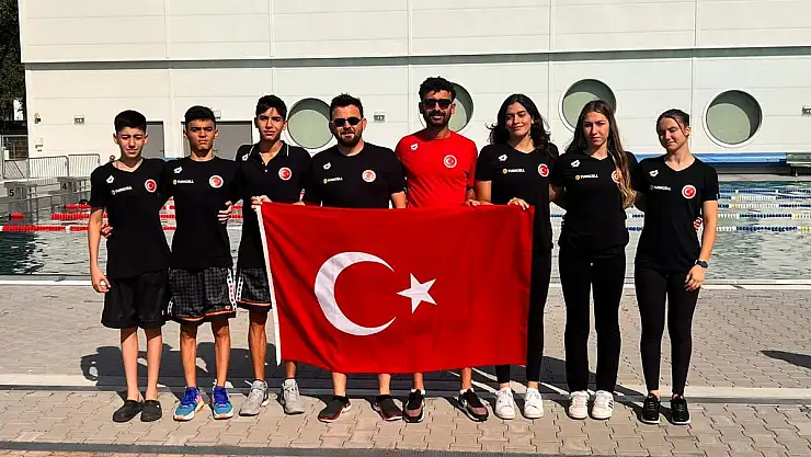6 sporcu Avrupa Gençler Açıksu Yüzme Yarışlarında