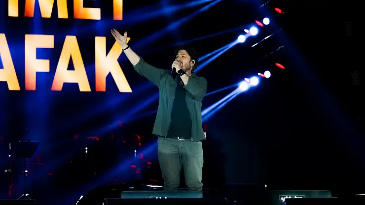 Ahmet Şafak, Kayseri Kültür yolu festivali'nde konser verdi