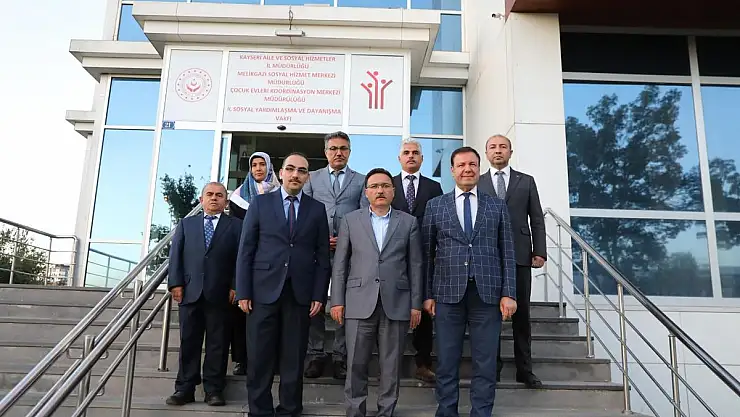 Aile ve Sosyal Hizmetler İl Müdürlüğüne Ziyaret