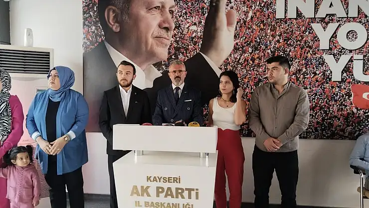 AK Parti İl Başkan Yardımcısı Yalçın: 'İsrail, Nazi Almanya'sından farksız'