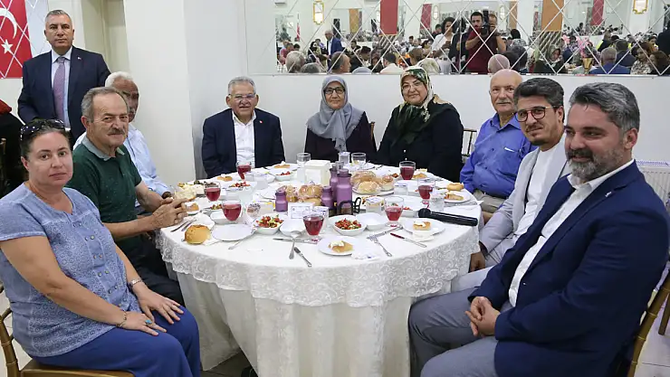 Akar, Çiçek ve Büyükkılıç, Şehit Aileleri ve Gazilerle Buluştu