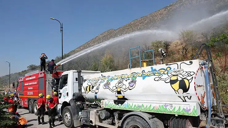Ali Dağı'na 'Alev Kalkanı' kuruluyor!