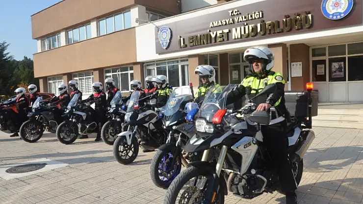 Amasya İl Emniyet Müdürlüğü'nden polislere sürüş eğitimi