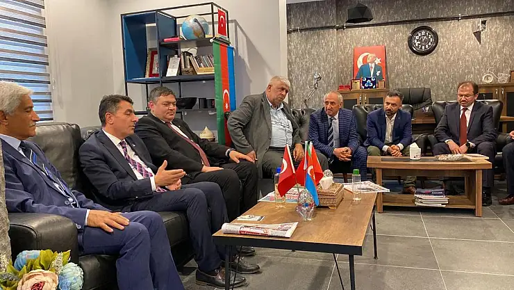 Anadolu Azerbaycan Dostluk Eğitim Kültür Derneği'ne ziyaretler sürüyor