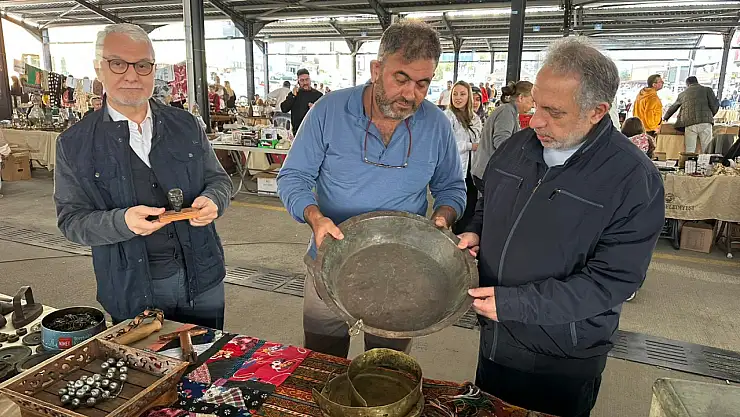 Antika Pazarı Talas'ta büyük ilgi gördü