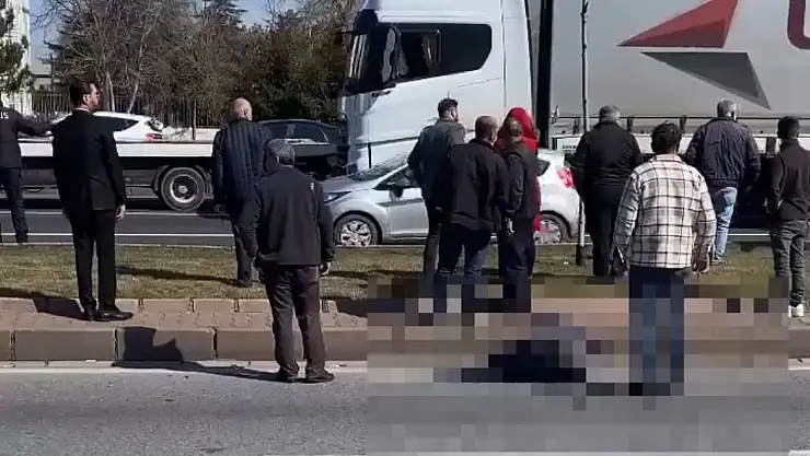 Aracın çarptığı yaya hayatını kaybetti