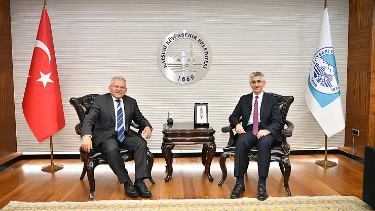 Bakan Yardımcısı Yılmaz'dan Başkan Büyükkılıç'a ziyaret