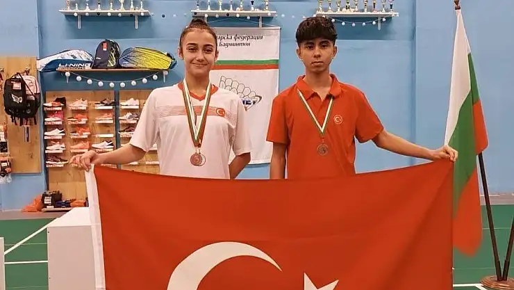 Balkan Şampiyonasından madalyayla döndü