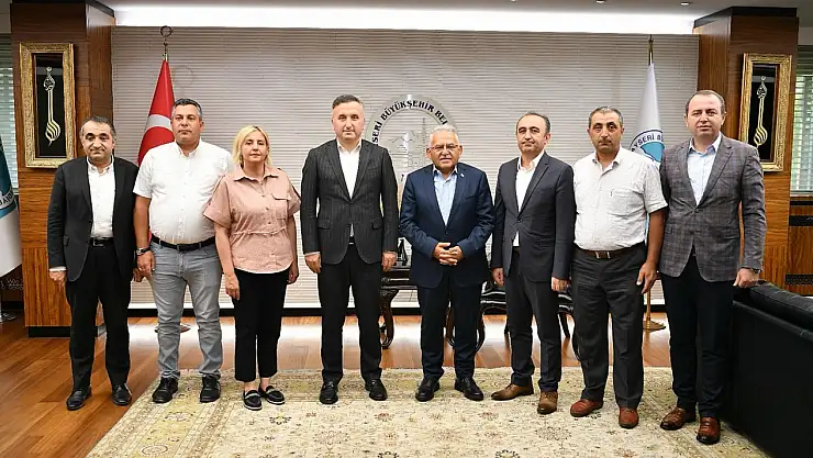 Başkan Büyükkılıç'a uluslararası robot yarışması teşekkürü
