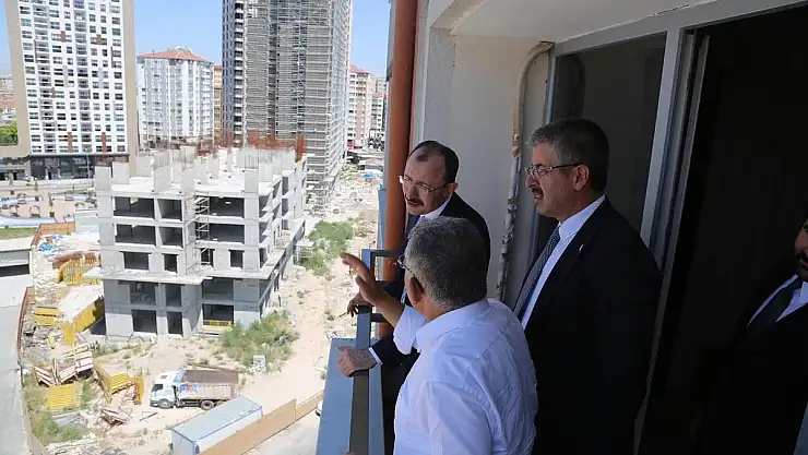 BAŞKAN BÜYÜKKILIÇ, BAKAN MUŞ'A SAHABİYE PROJESİ'Nİ ANLATTI