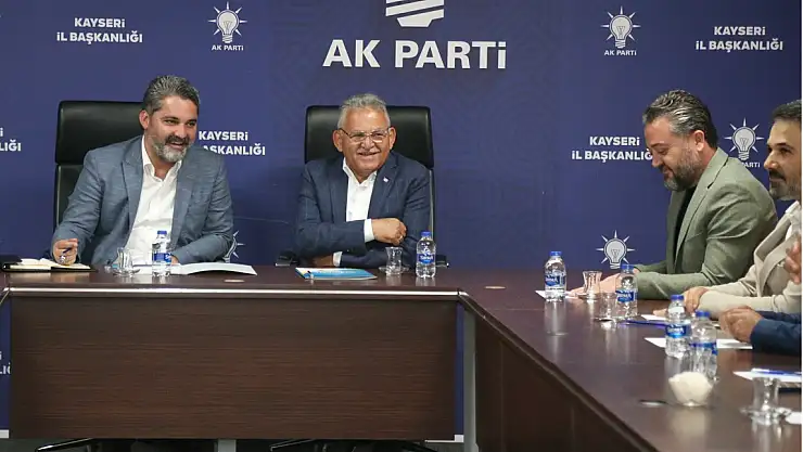 BAŞKAN BÜYÜKKILIÇ, İLÇE BAŞKANLARI İSTİŞARE TOPLANTISI'NA KATILDI