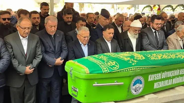 Başkan Büyükkılıç'ın Ağabeyi son yolculuğuna uğurlandı