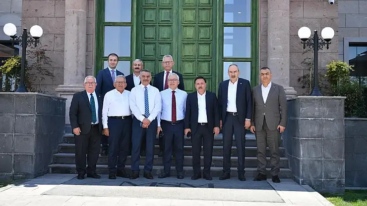 Başkan Büyükkılıç, ORAN Heyetini Mutfak Sanatları Merkezi'nde ağırladı