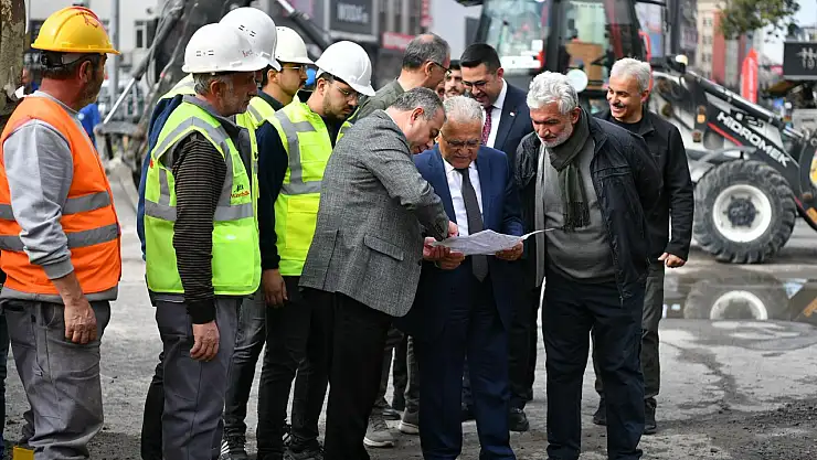 Başkan Büyükkılıç'tan 25 Milyon TL'lik altyapı incelemesi