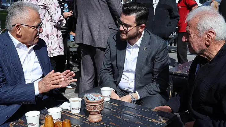 Başkan Büyükkılıç'tan Hunat esnafına ziyaret