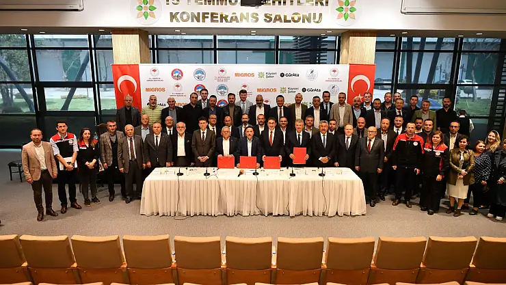 Başkan Büyükkılıç'tan Kayseri'nin tarımsal üretimine güç katacak iş birliği protokolü