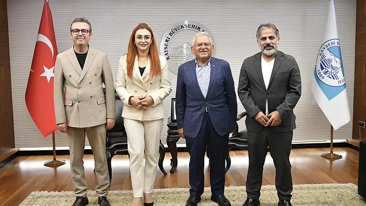 Kayseri Gazeteciler Cemiyeti'nden Başkan Büyükkılıç'a ziyaret
