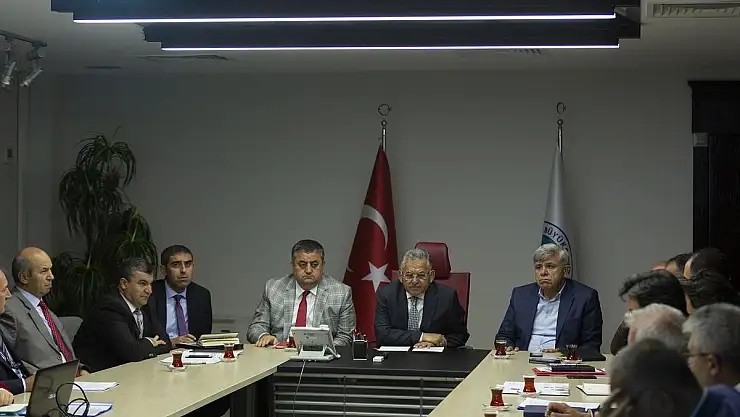 BAŞKAN BÜYÜKKILIÇ'TAN KOORDİNASYON TOPLANTISI