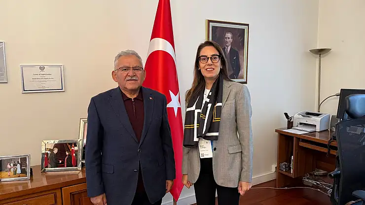 Başkan Büyükkılıç'tan Tallinn Büyükelçiliği'ne ziyaret