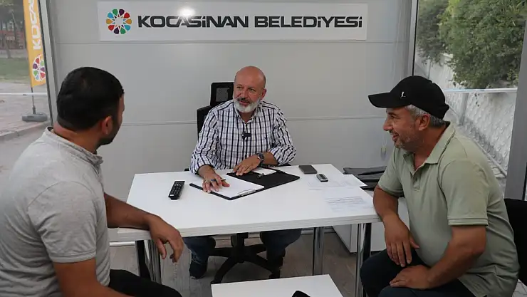 BAŞKAN ÇOLAKBAYRAKDAR VATANDAŞLARIMIZLA İÇ İÇEYİZ