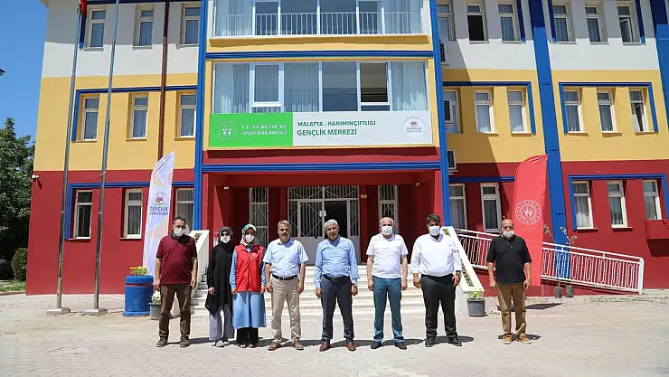 BAŞKAN GÜDER 'HANIMINÇİFTLİĞİ GENÇLİK MERKEZİ YENİ EĞİTİM YILINA HAZIR OLACAK'