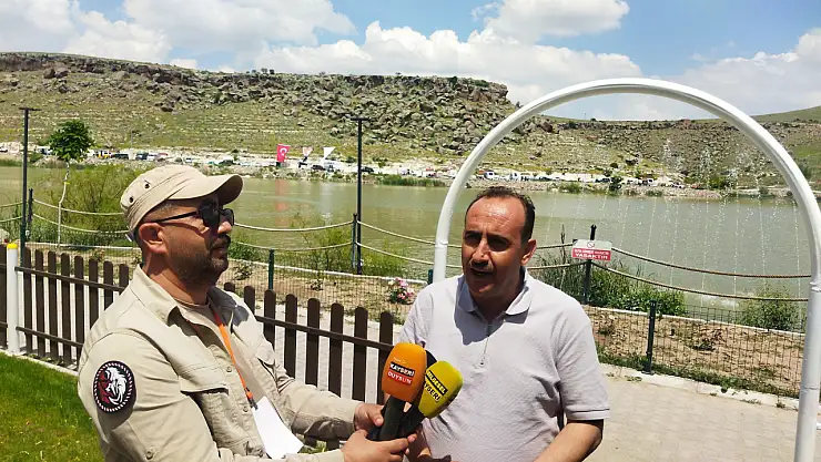 Başkan İlmek:İncesu Marina'da kamp ateşi yandı