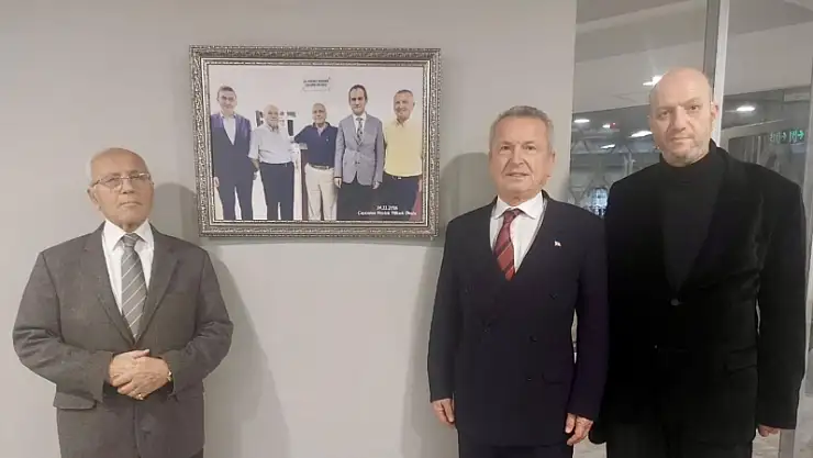 Başkan Kantarcı'ya anlamlı ziyaret gerçekleştirildi