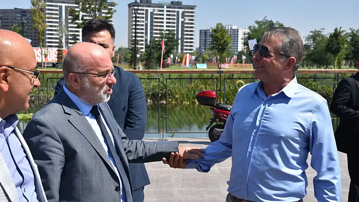 Başkan Koç, Festivalde Protokolle buluştu