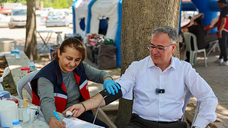 Başkan Özdoğan'dan kan bağışı çağrısı