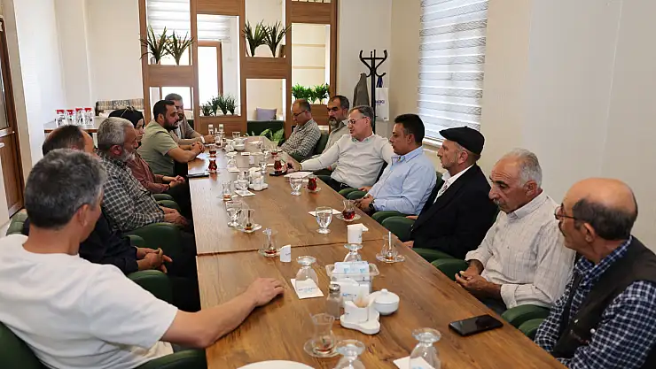 Başkan Özdoğan'dan muhtarlarla eğitim ve hizmet istişaresi