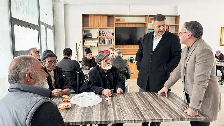 Başkan Özdoğan, esnaflarla bir araya geldi