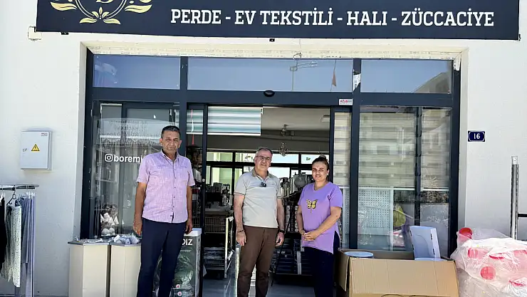 Başkan Özdoğan: 'Hacılar'da Hemşehrilerimizle Hep yan yanayız'