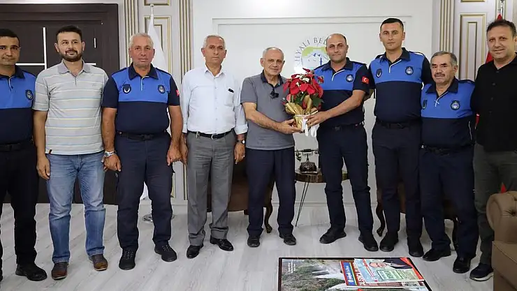 BAŞKAN ÖZTÜRK ZABITA HAFTASI'NI KUTLADI