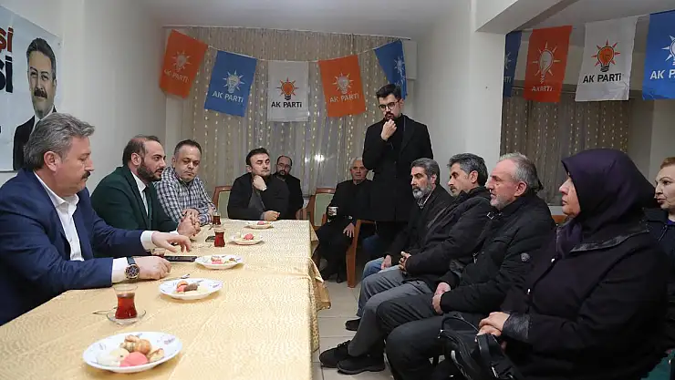 BAŞKAN PALANCIOĞLU BİNA TOPLANTISINDA