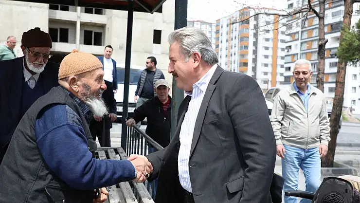Başkan Palancıoğlu, Kazım Karabekir'de vatandaşlarla buluştu