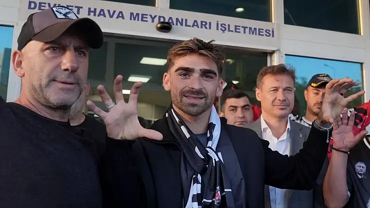 Beşiktaş'ın yeni transferi Jota Silva İstanbul'da