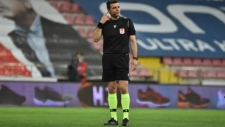 Beşiktaş - Kayserispor maçını Ümit Öztürk yönetecek