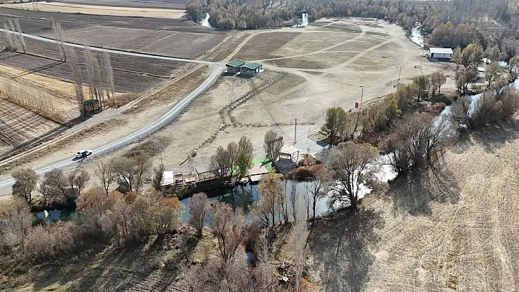 Böke kano alanı tamamlanıyor