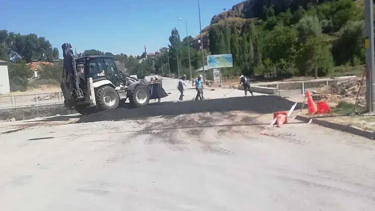 BÜNYAN DA ASFALT ÇALIŞMALARI