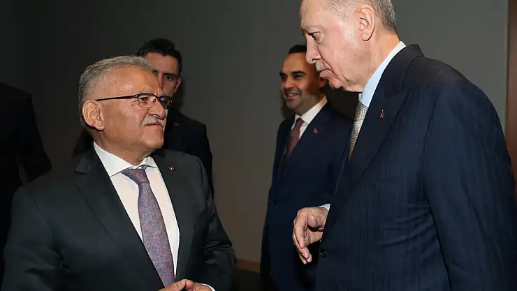 Büyükkılıç, Cumhurbaşkanı Erdoğan ile görüştü