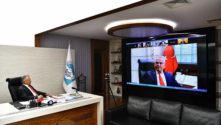 BÜYÜKKILIÇ, İL PANDEMİ KURULU TOPLANTISINA KATILDI