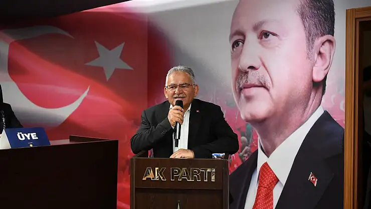 Büyükkılıç'tan danışma toplantılarında hizmet mesajı